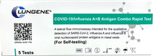 Load image into Gallery viewer, Clungene COVID-19 &amp; Influenza A+B Rapid Antigen Test (RAT) 5 Pack